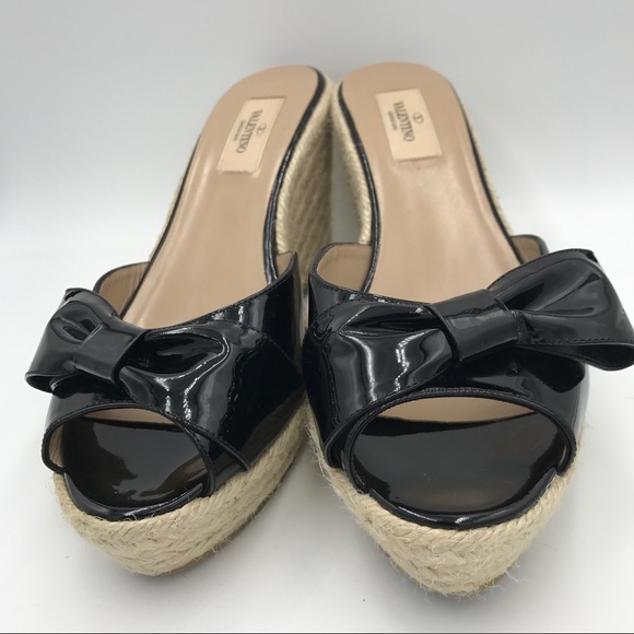 Valentino Mena in Black Patent Leather - Picture 8 of 8